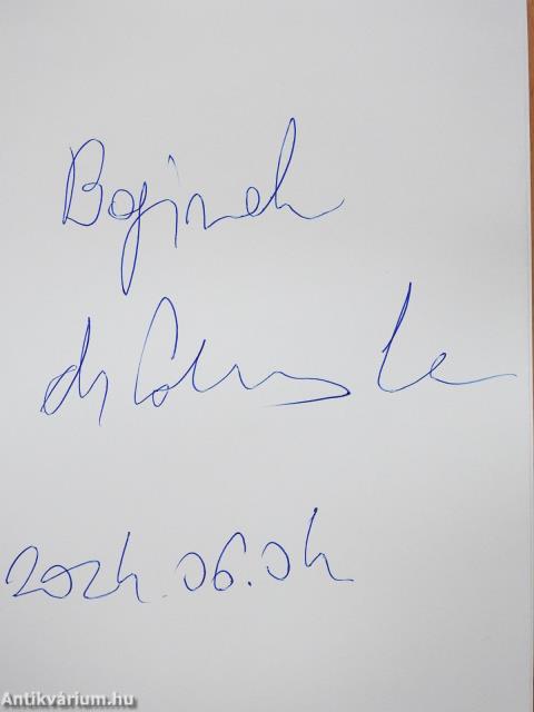 Ki nevel a végén? (dedikált példány)