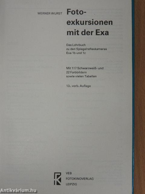 Foto-exkursionen mit der EXA
