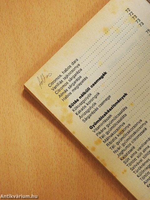 Cukor nélkül édesen