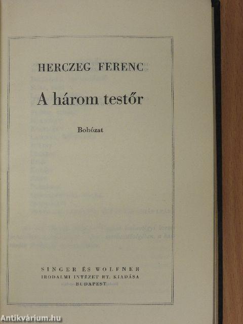 Herczeg Ferenc művei VI.