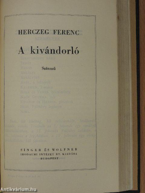 Herczeg Ferenc művei VI.