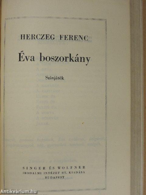 Herczeg Ferenc művei VI.