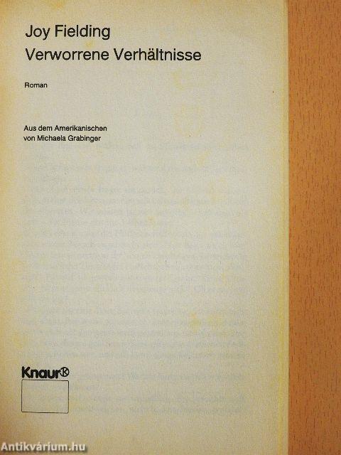 Verworrene Verhältnisse