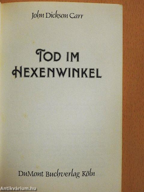 Tod im Hexenwinkel