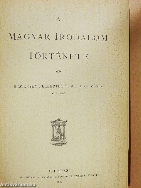 A magyar irodalom története II.
