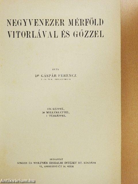 Negyvenezer mérföld vitorlával és gőzzel