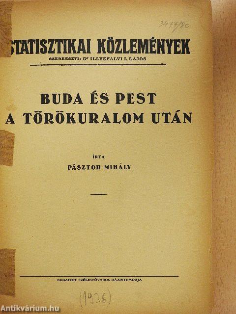 Buda és Pest a törökuralom után