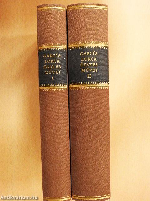 Federico García Lorca összes művei I-II.