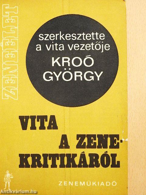 Vita a zenekritikáról