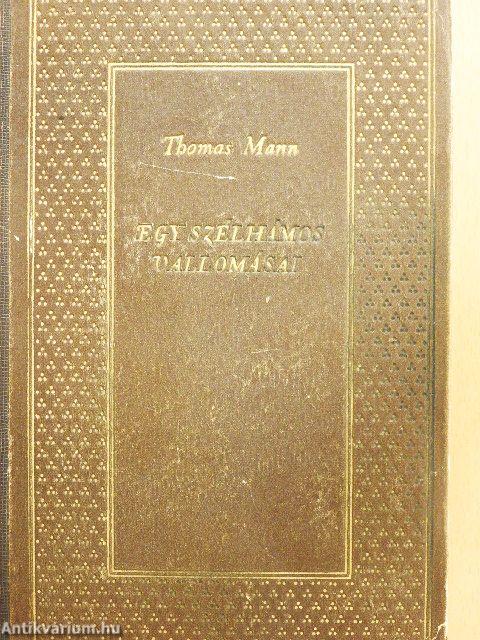 Egy szélhámos vallomásai