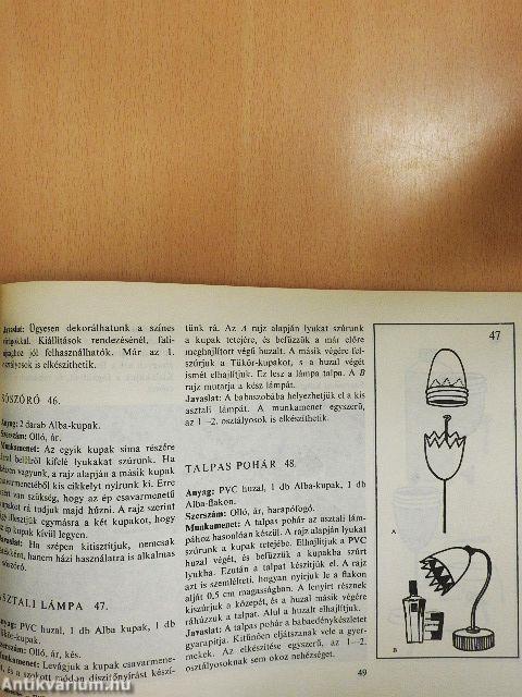 Játékkészítés a napközi otthonokban