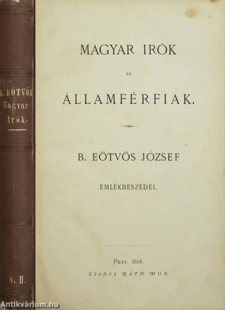 Magyar irók és államférfiak