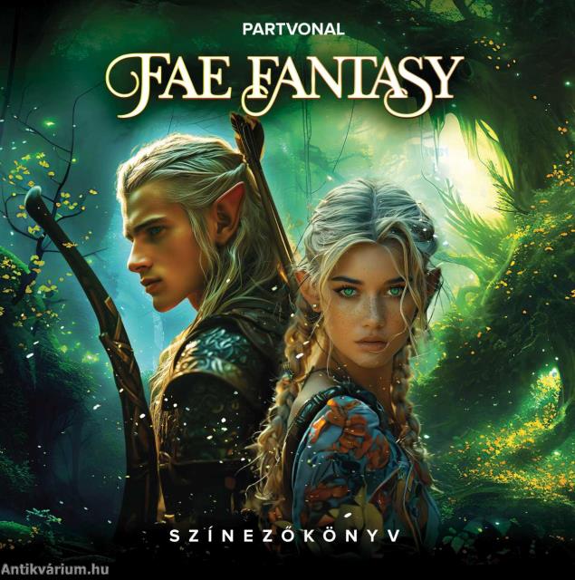 Fae Fantasy - Felnőtt színezőkönyv