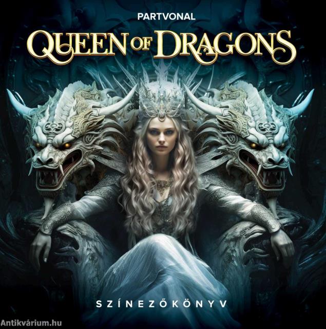 Queen of Dragons - Felnőtt színezőkönyv
