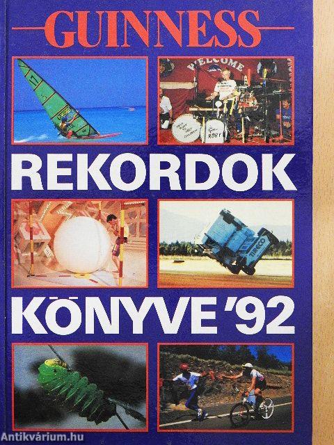 Guinness rekordok könyve 1992.
