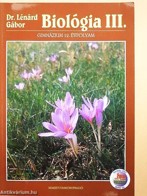 Biológia III.