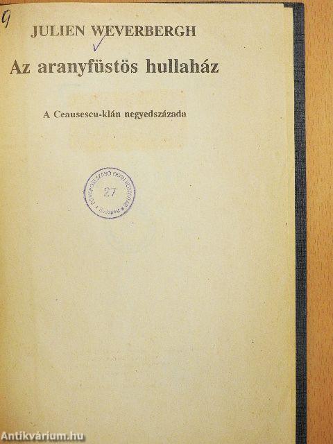 Az aranyfüstös hullaház