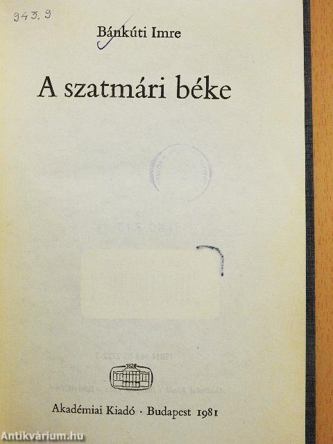 A szatmári béke