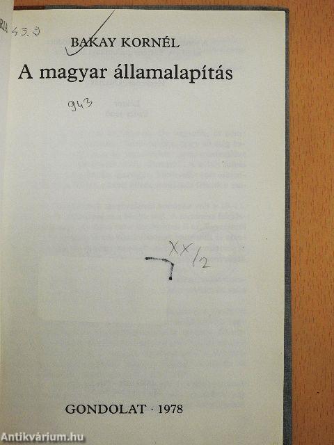 A magyar államalapítás