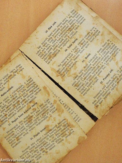 Eredeti Magyar Alföldi szakácskönyv (rossz állapotú)