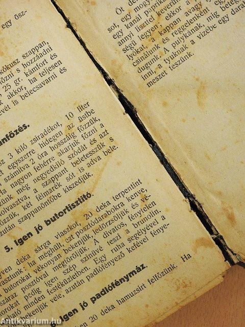 Eredeti Magyar Alföldi szakácskönyv (rossz állapotú)