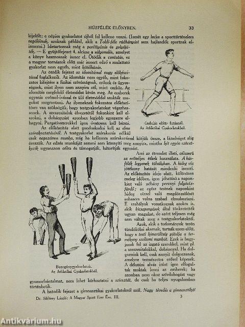 A magyar sport ezer éve III. (töredék)