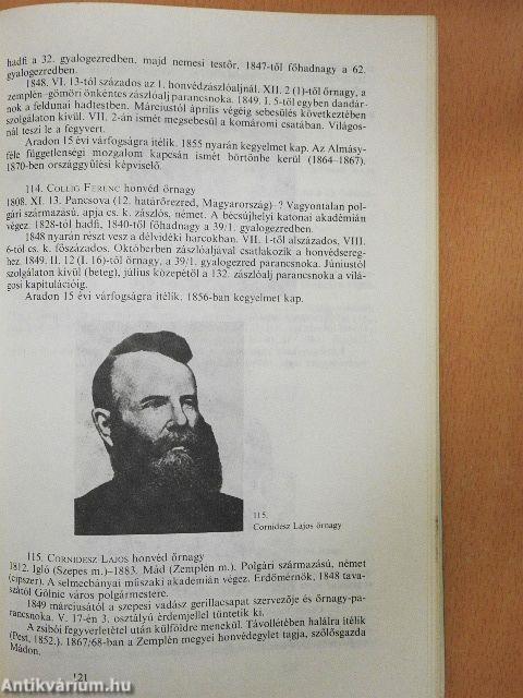 Tábornokok és törzstisztek a szabadságharcban 1848-49