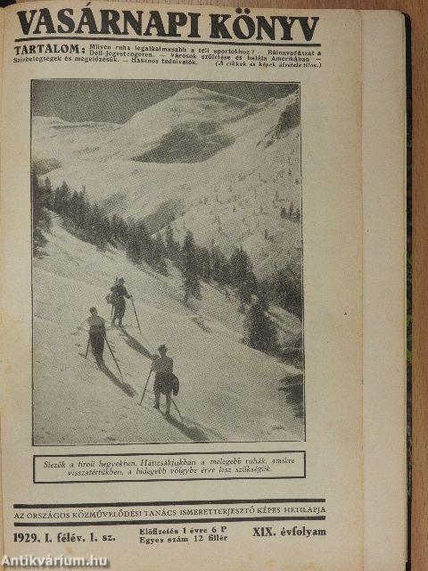 Vasárnapi Könyv 1929. I. félév