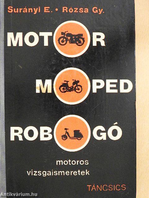 Motor, moped, robogó