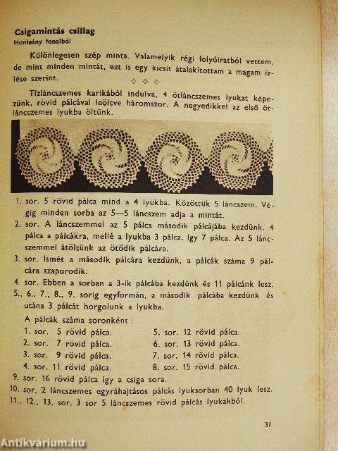 Vilma néni horgolókönyve