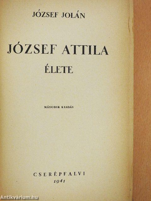 József Attila élete