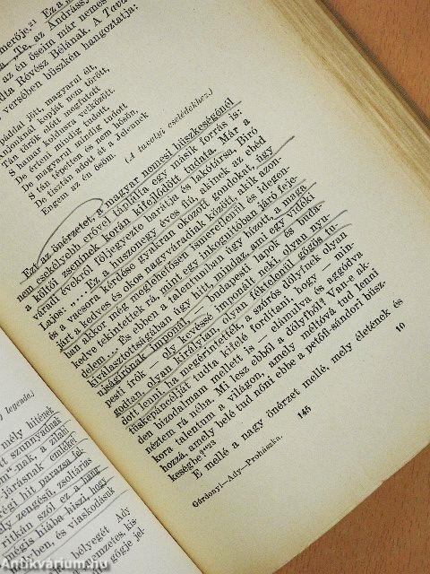 Gárdonyi/Ady/Prohászka