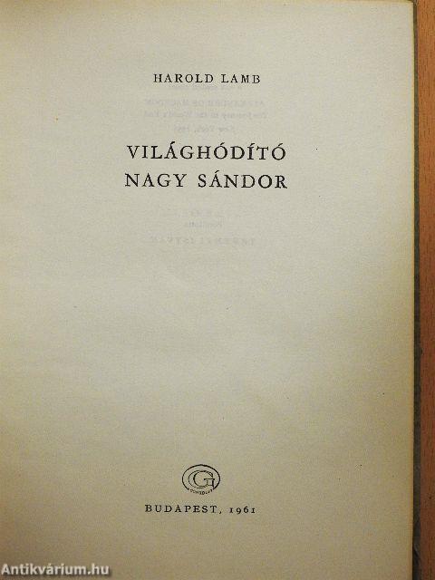 Világhódító Nagy Sándor