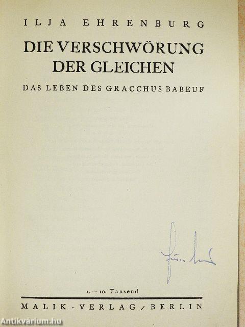 Die verschwörung der gleichen
