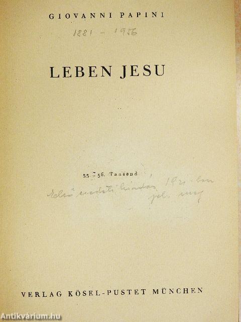 Leben Jesu