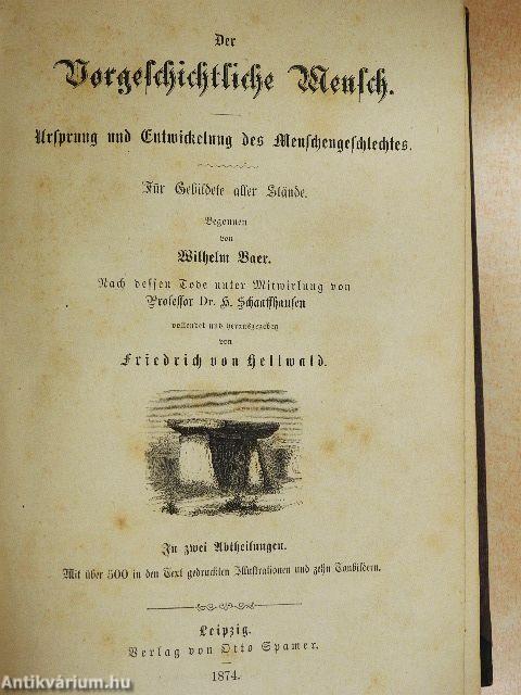 Der Vorgeschichtliche Mensch (gótbetűs)