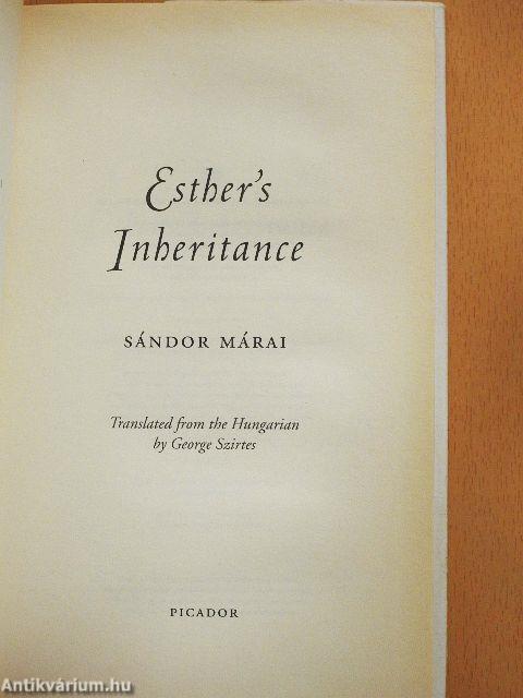 Esther's Inheritance