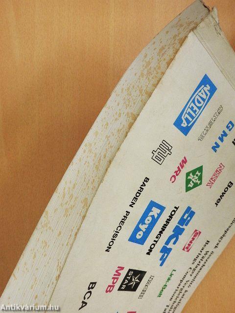 Gördülőcsapágyak összehasonlító katalógusa