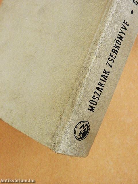 Műszakiak zsebkönyve