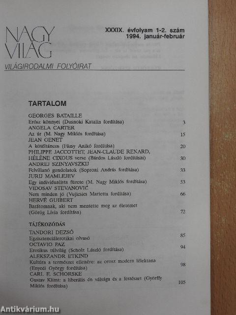 Nagyvilág 1994. január-február