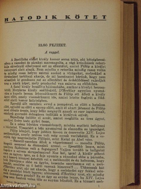 A három testőr/Husz év mulva/Bragelonne Vicomte I-IV.