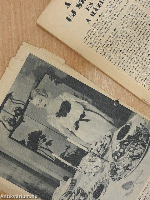 A Pesti Hirlap uj szakácskönyve és 1001 jótanács a háziasszonyoknak (rossz állapotú)