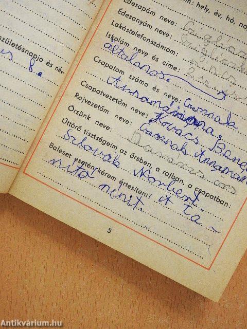 Zsebkönyv úttörőknek 1986-87