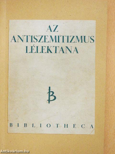 Az antiszemitizmus lélektana