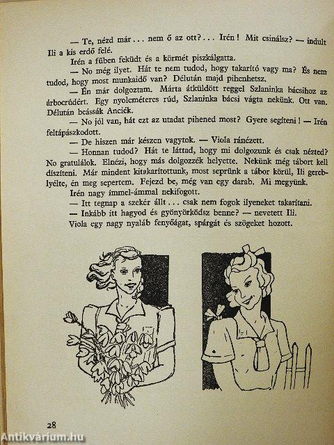 Viola első táborozása