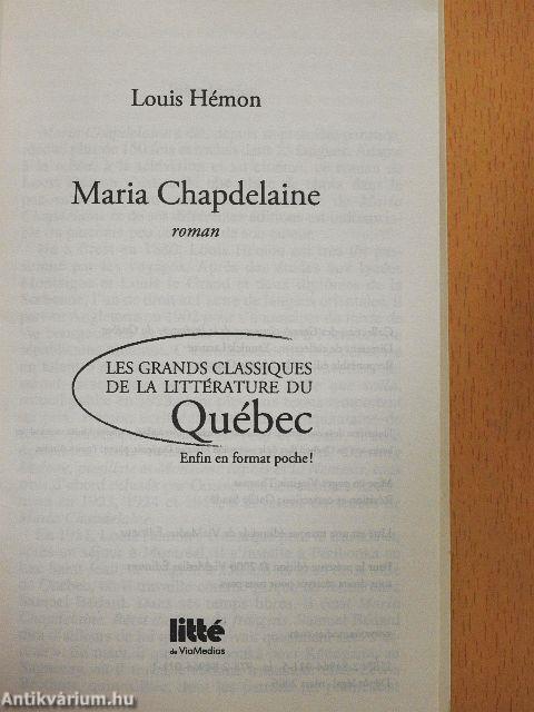 Maria Chapdelaine