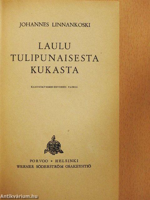 Laulu Tulipunaisesta Kukasta