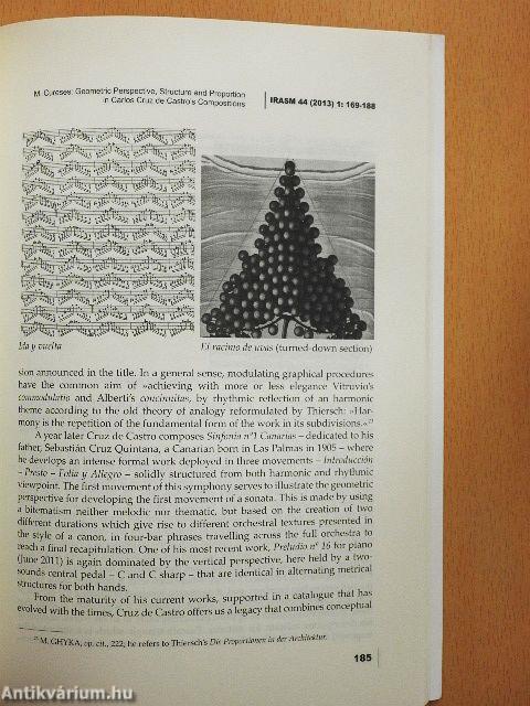 International Review of the Aesthetics and Sociology of Music - June 2013