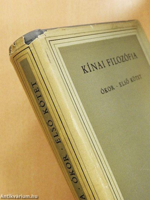 Kínai filozófia - Ókor I.