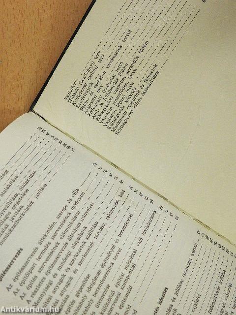 Építésgyakorlat kézikönyve II.